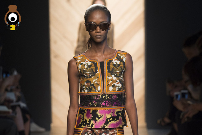 #SuzyMFW: Bottega Veneta  Out in the Open Air